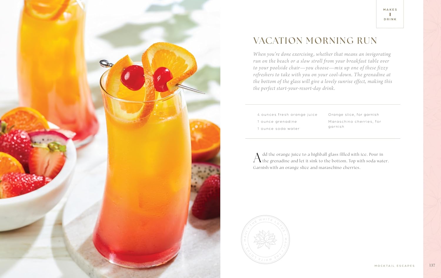 The White Lotus Official Cocktail Collection