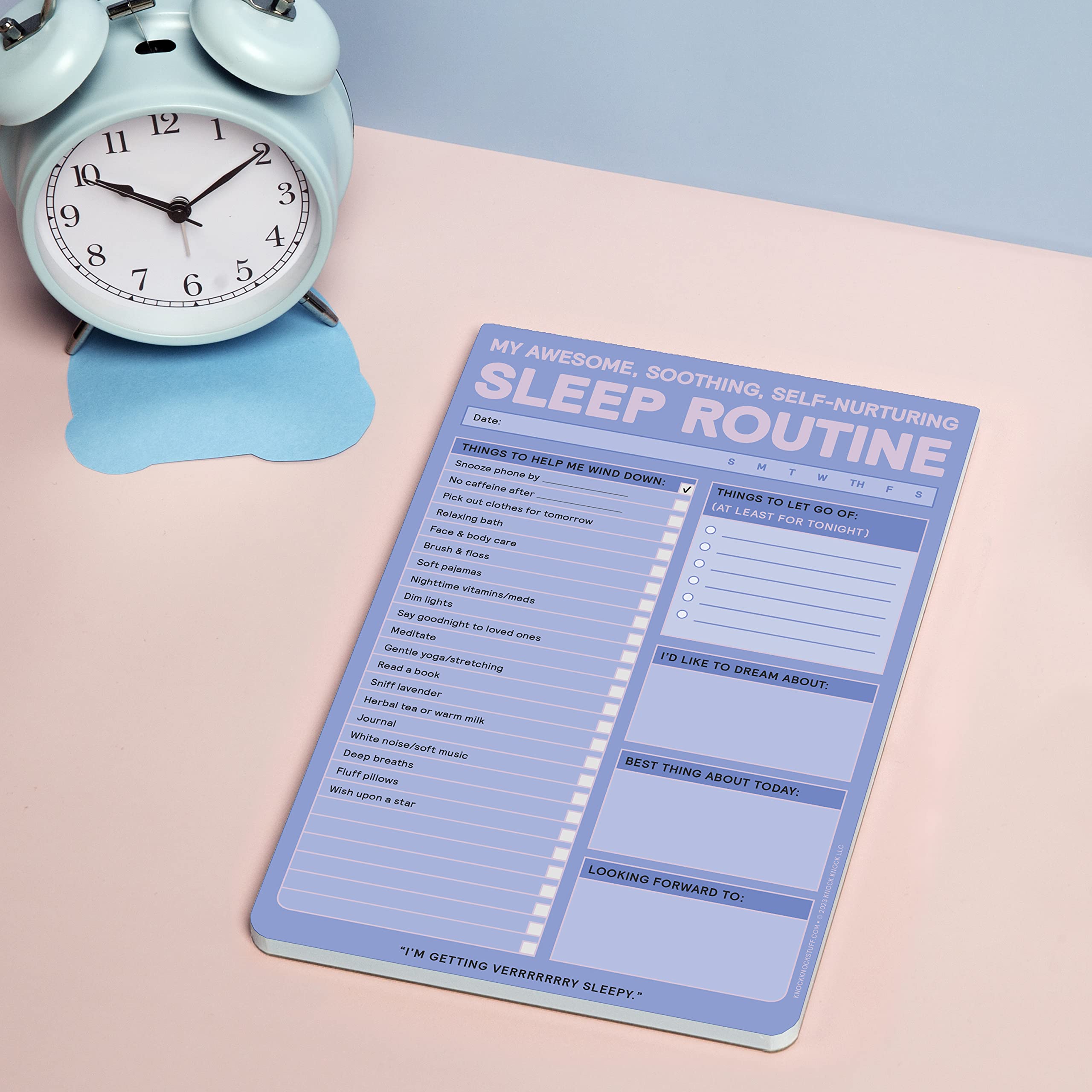 Sleep Routine Pad