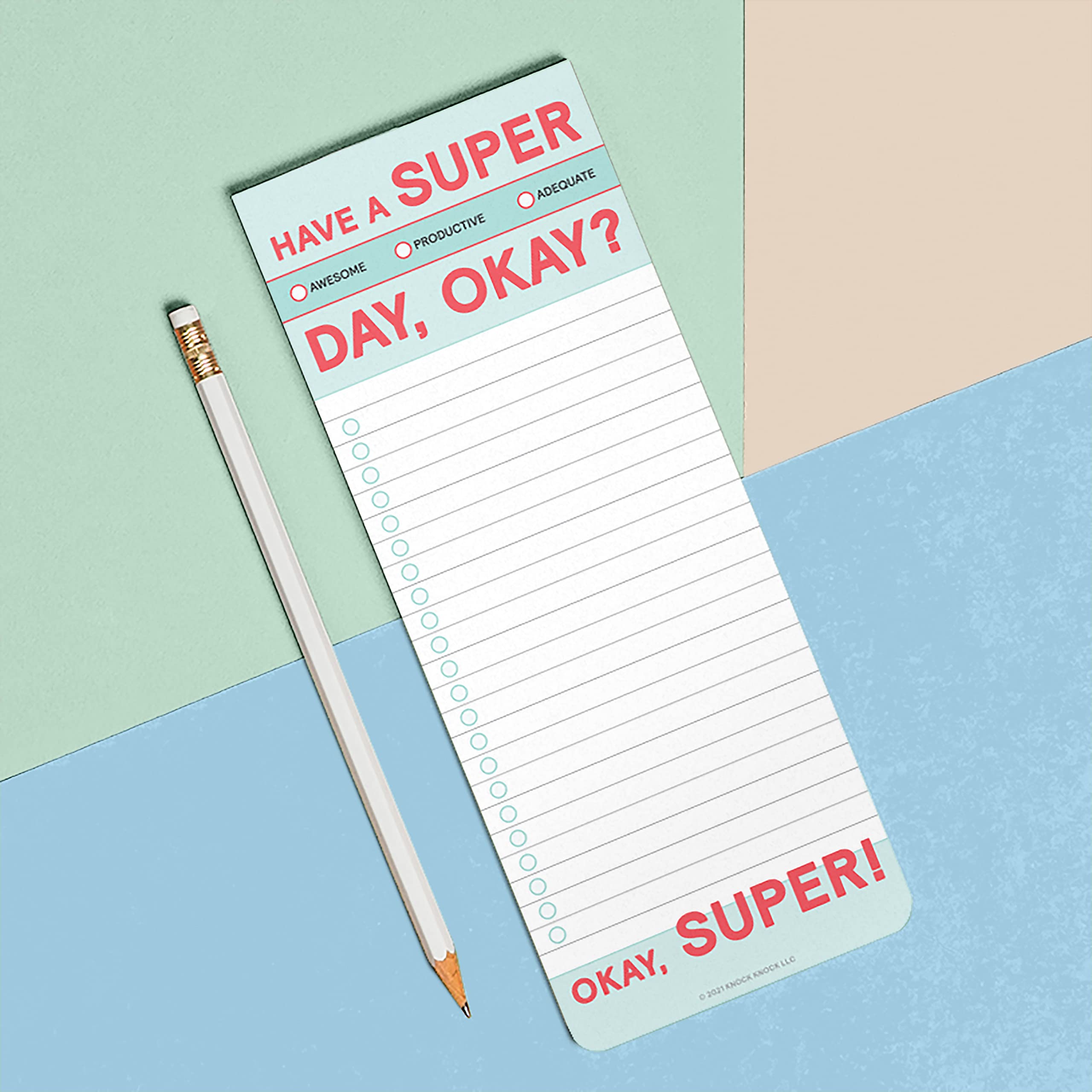 Have a Super Day Make-a-List Pad