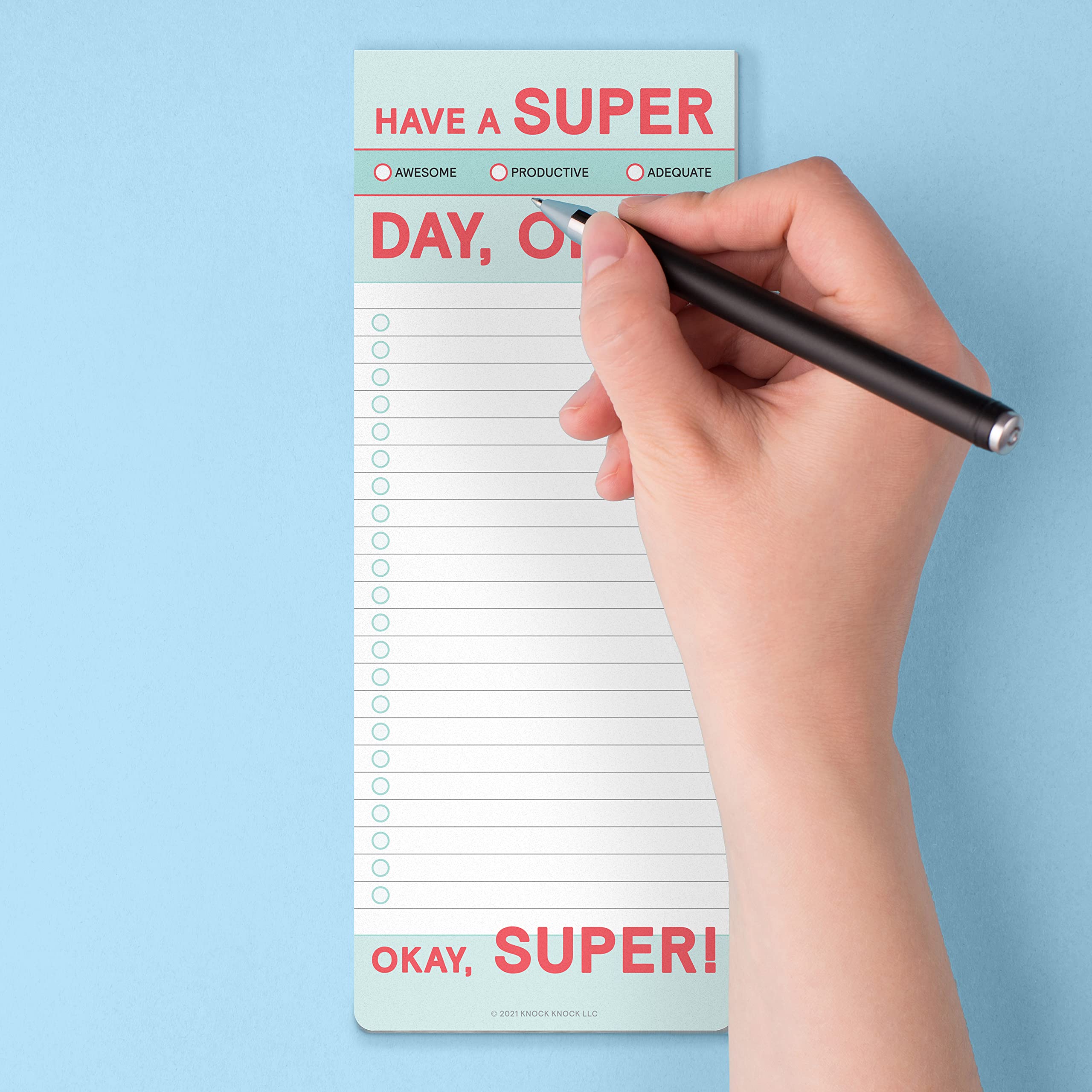 Have a Super Day Make-a-List Pad