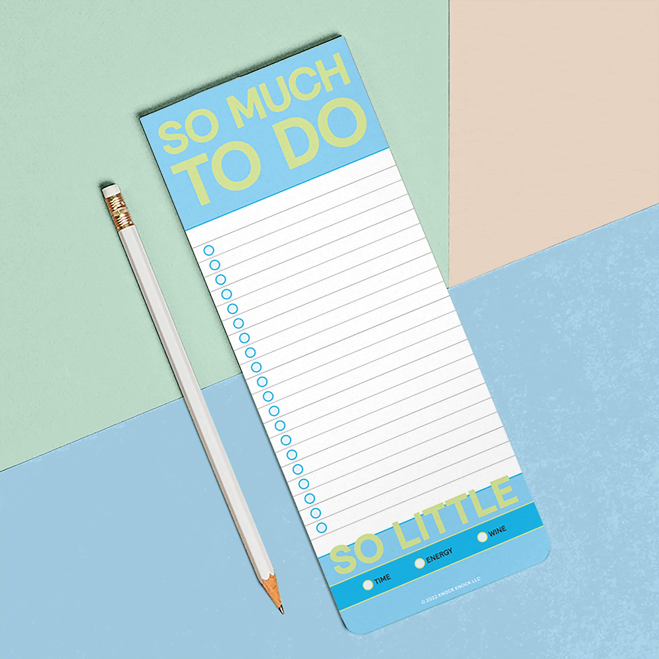 So Much to Do Make-a-List Pad