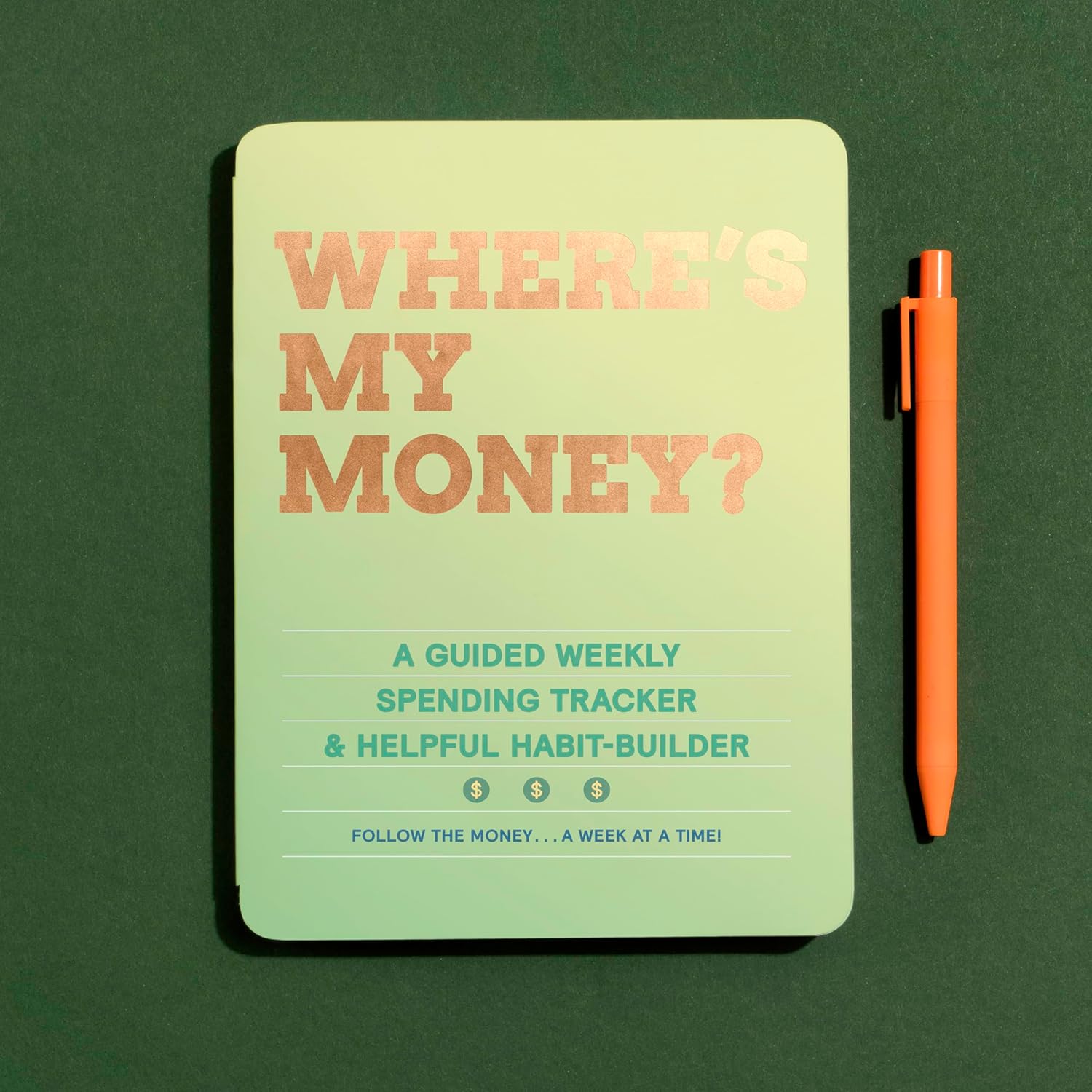 Where´s My Money Tracker Notebook