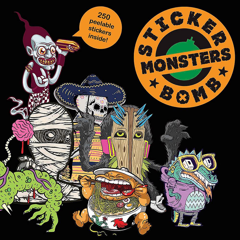 Sticker bomb Monsters