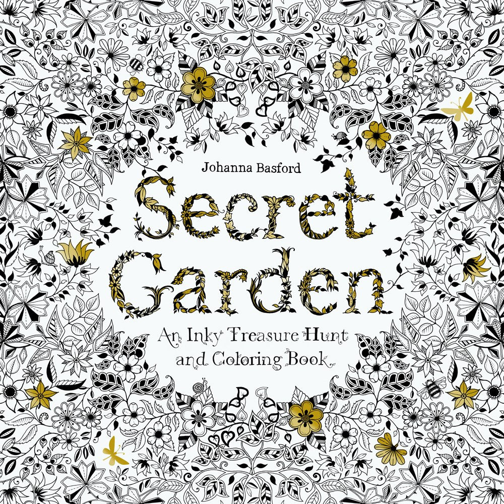 Secret Garden. Treasure Hunt and Colouring Book