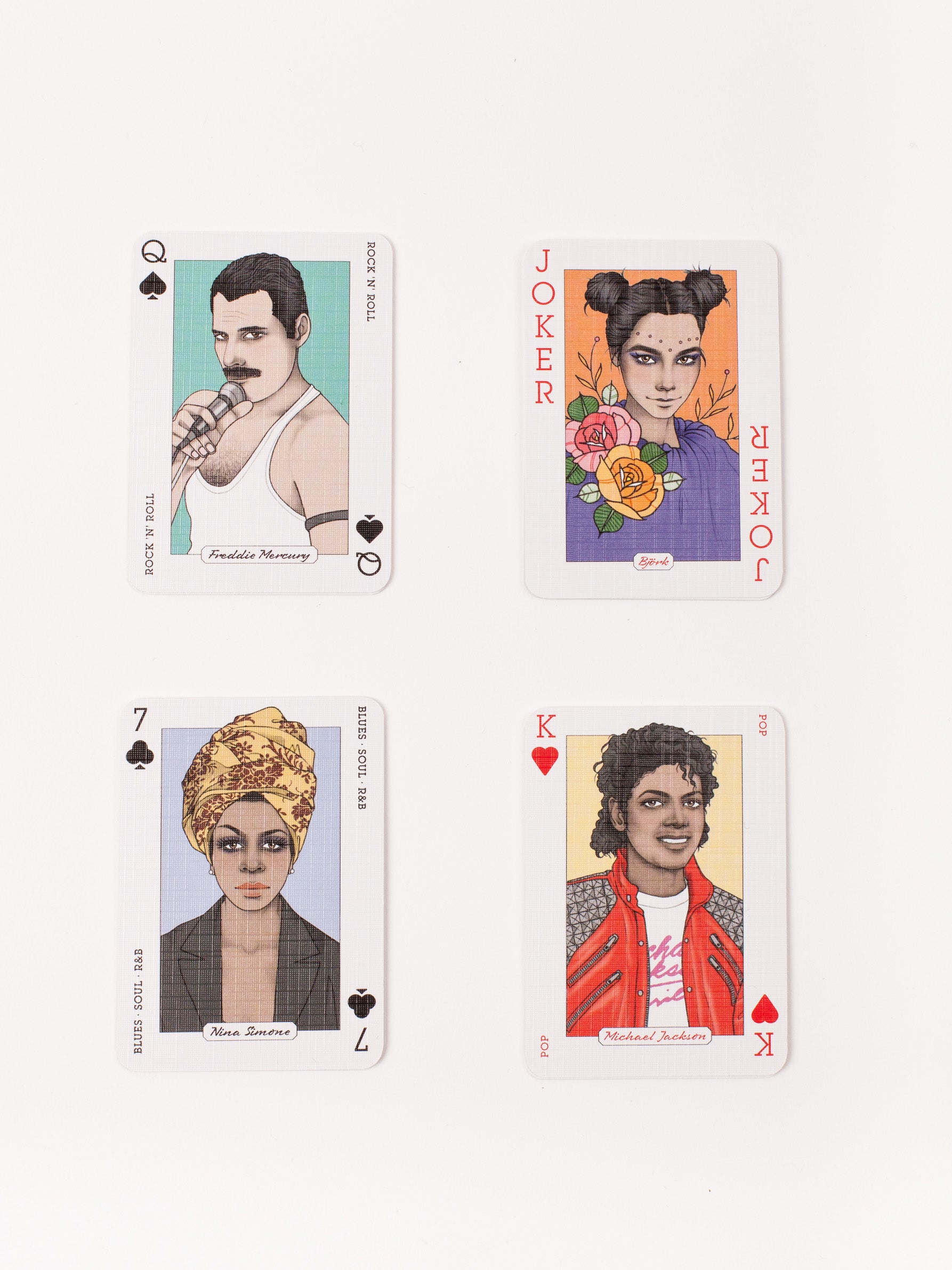 MUSIC playing Cards