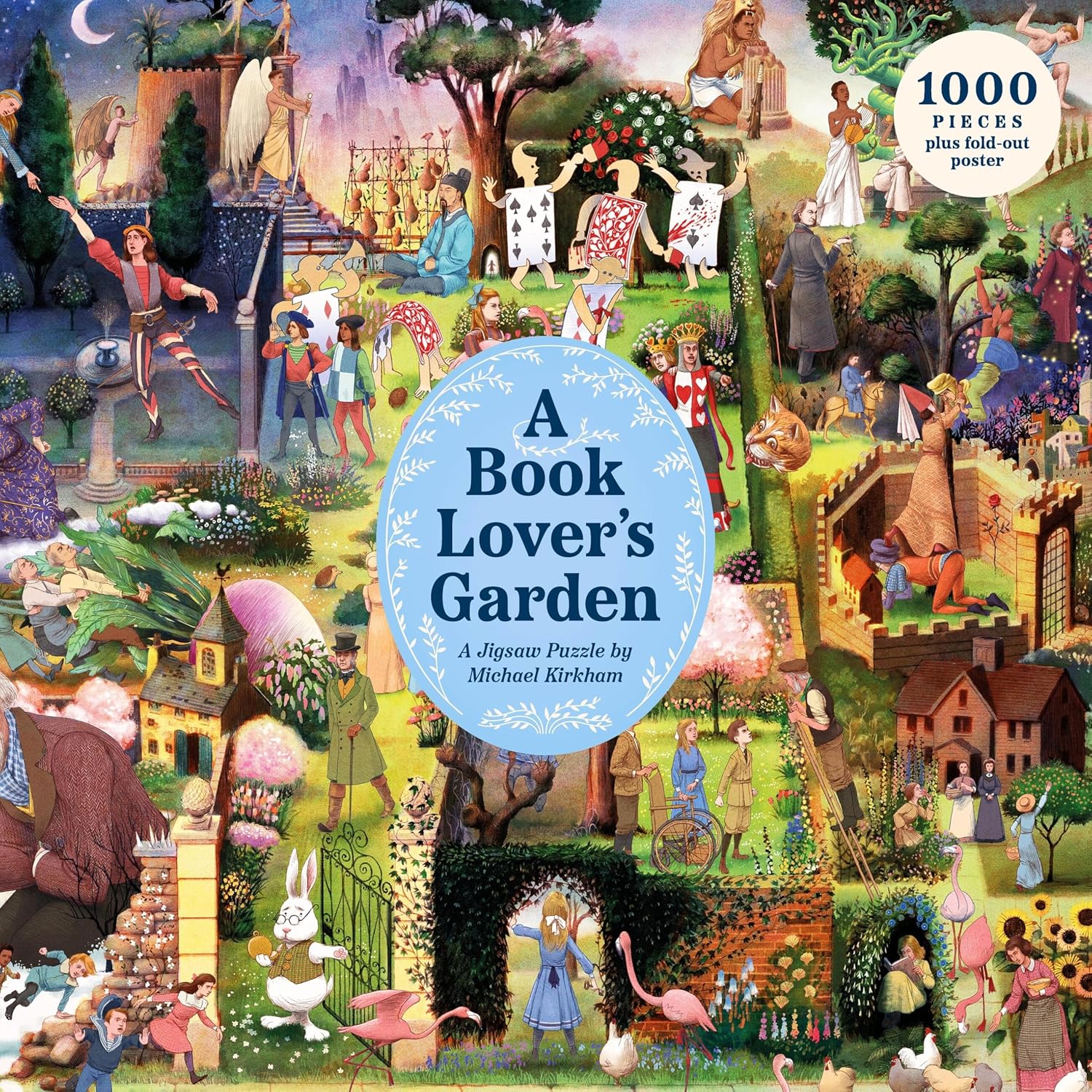 A Book Lover's Garden - 1000 Piece Puzzle