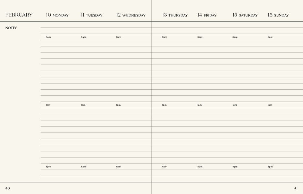 The Important Flowers Planner 2025