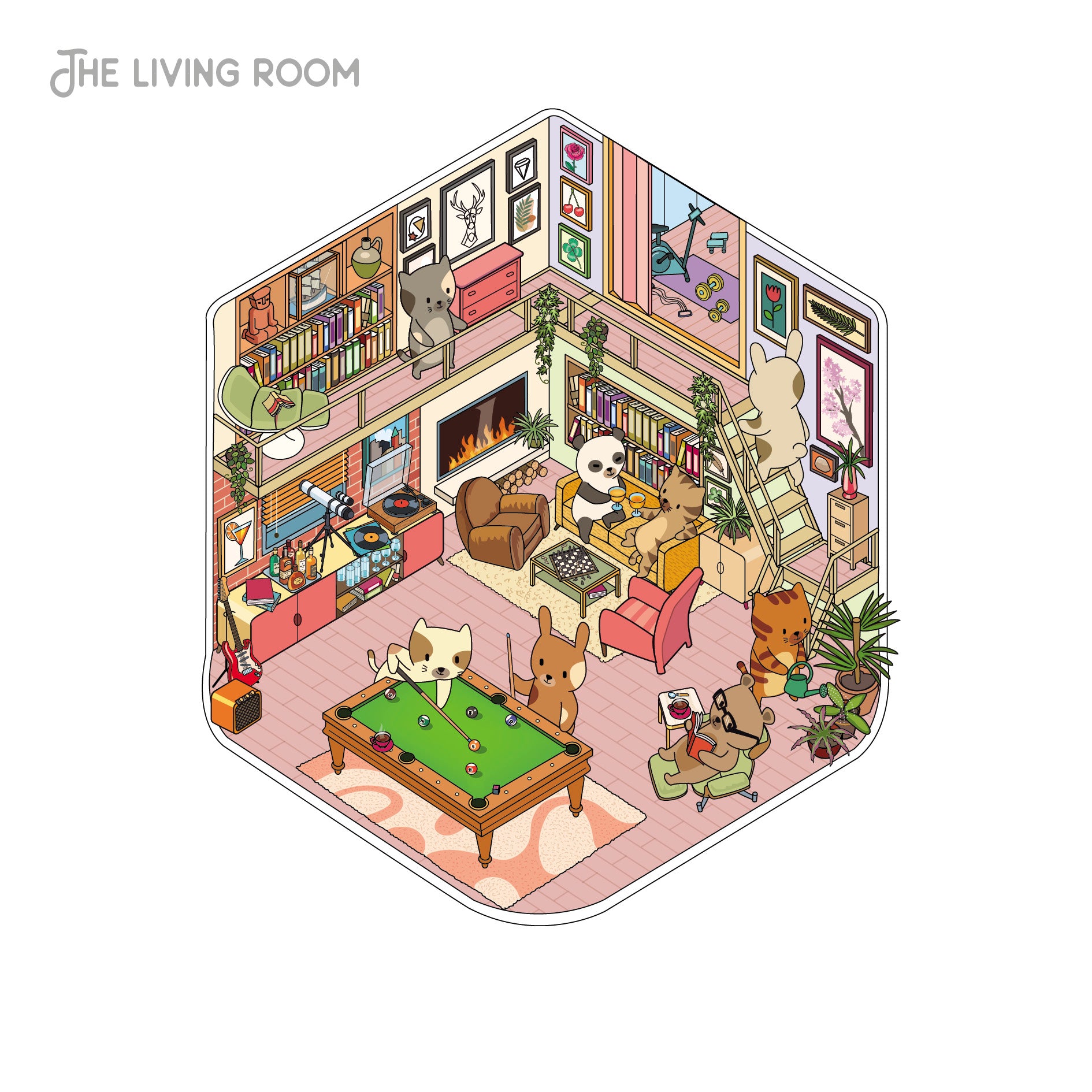 Cozy Stickers - My Little Cozy Home