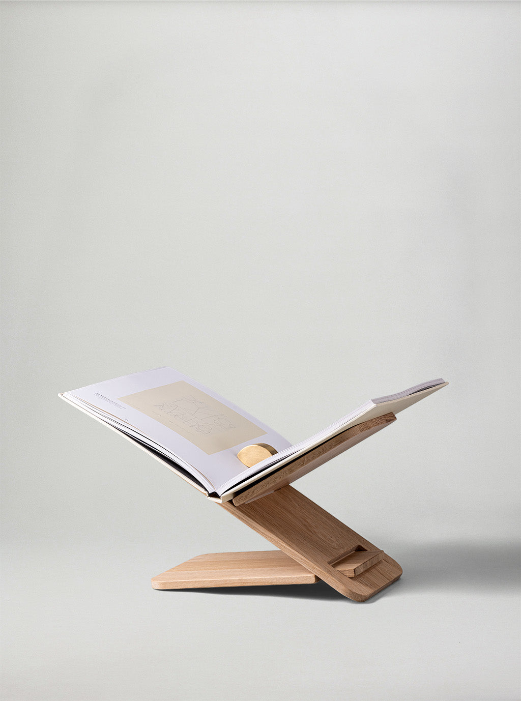 NM Bookstand Oak