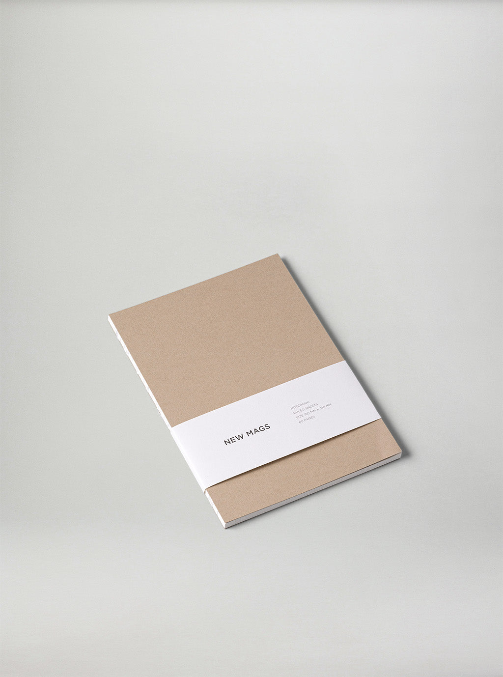 Notebook Sand - Softcover/Ruled