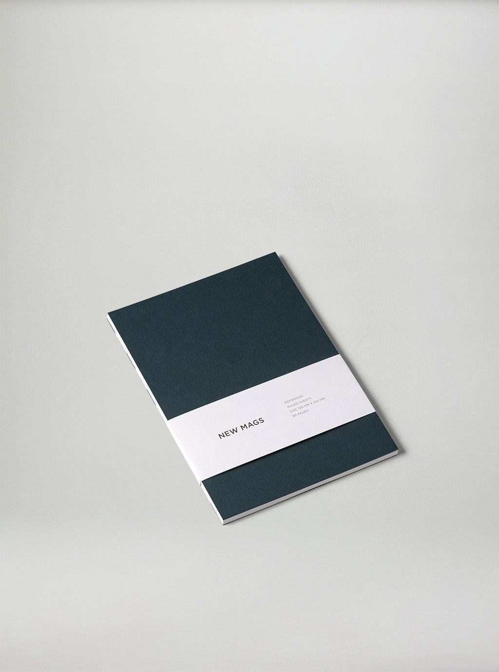 Notebook Moss Green - Softcover/Ruled