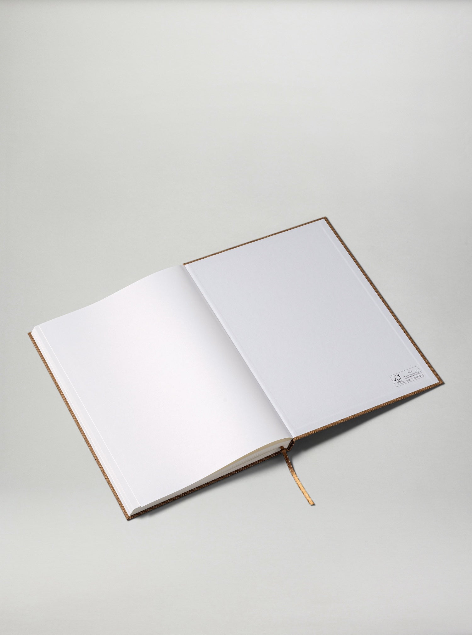 Notebook Brown A4 - Hardcover/Blank