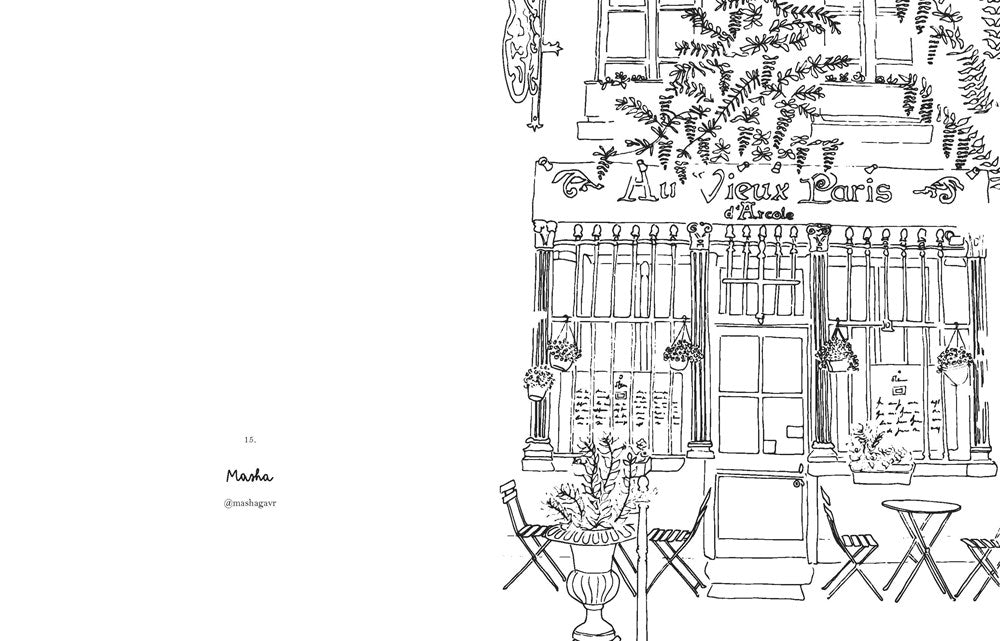 Paris Colouring Book - Zoé De Las Cases