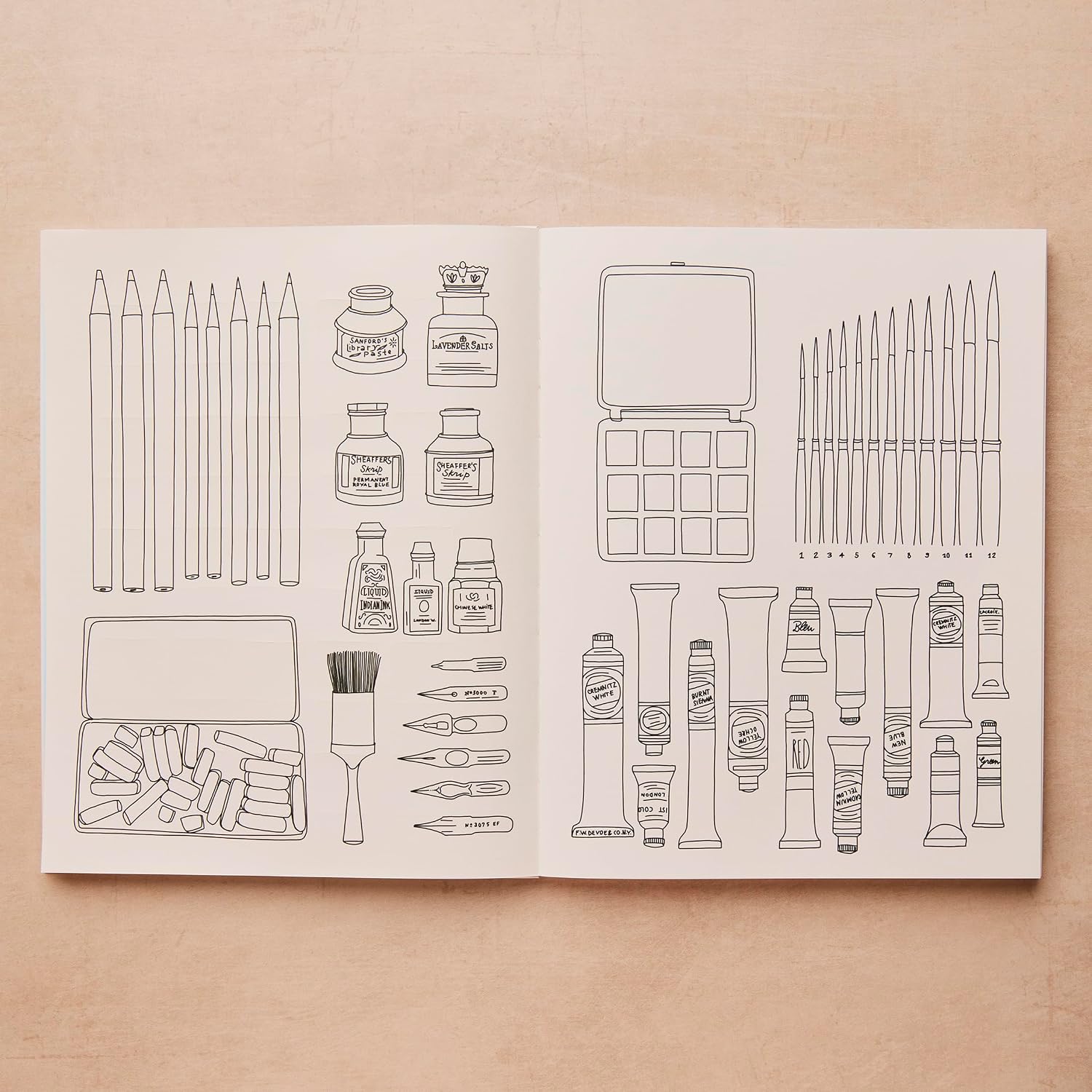 Paris - Colouring and stickers by Zoé de Las Cases
