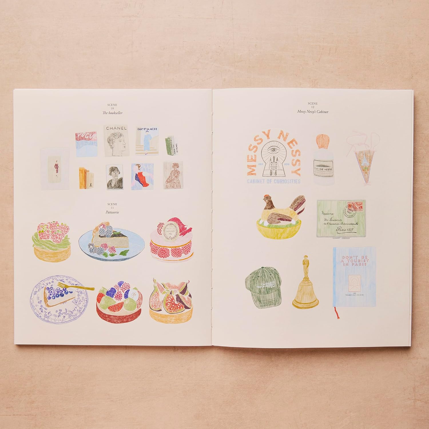Paris - Colouring and stickers by Zoé de Las Cases