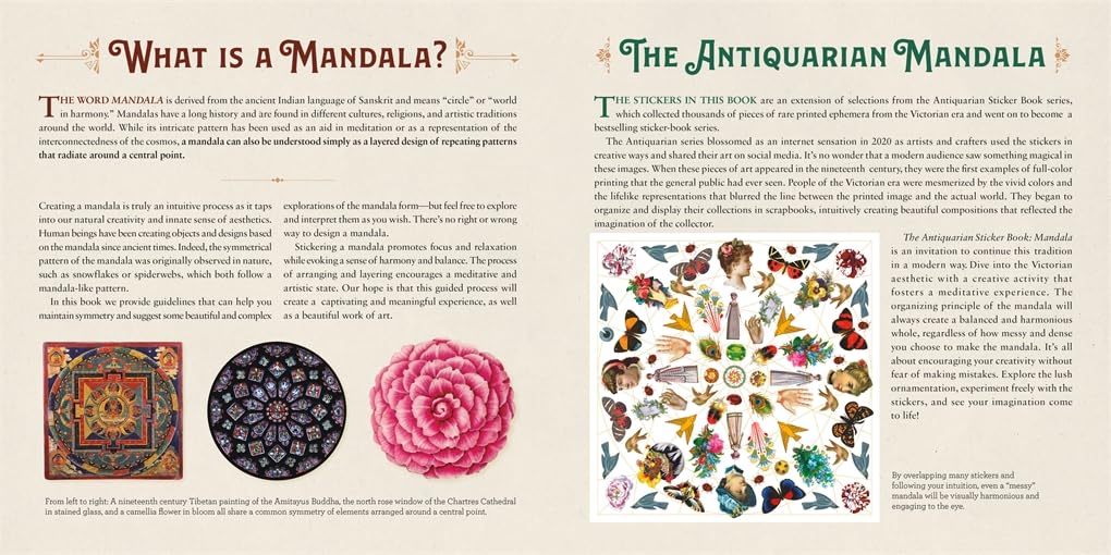 The Antiquarian Sticker Book: Mandala