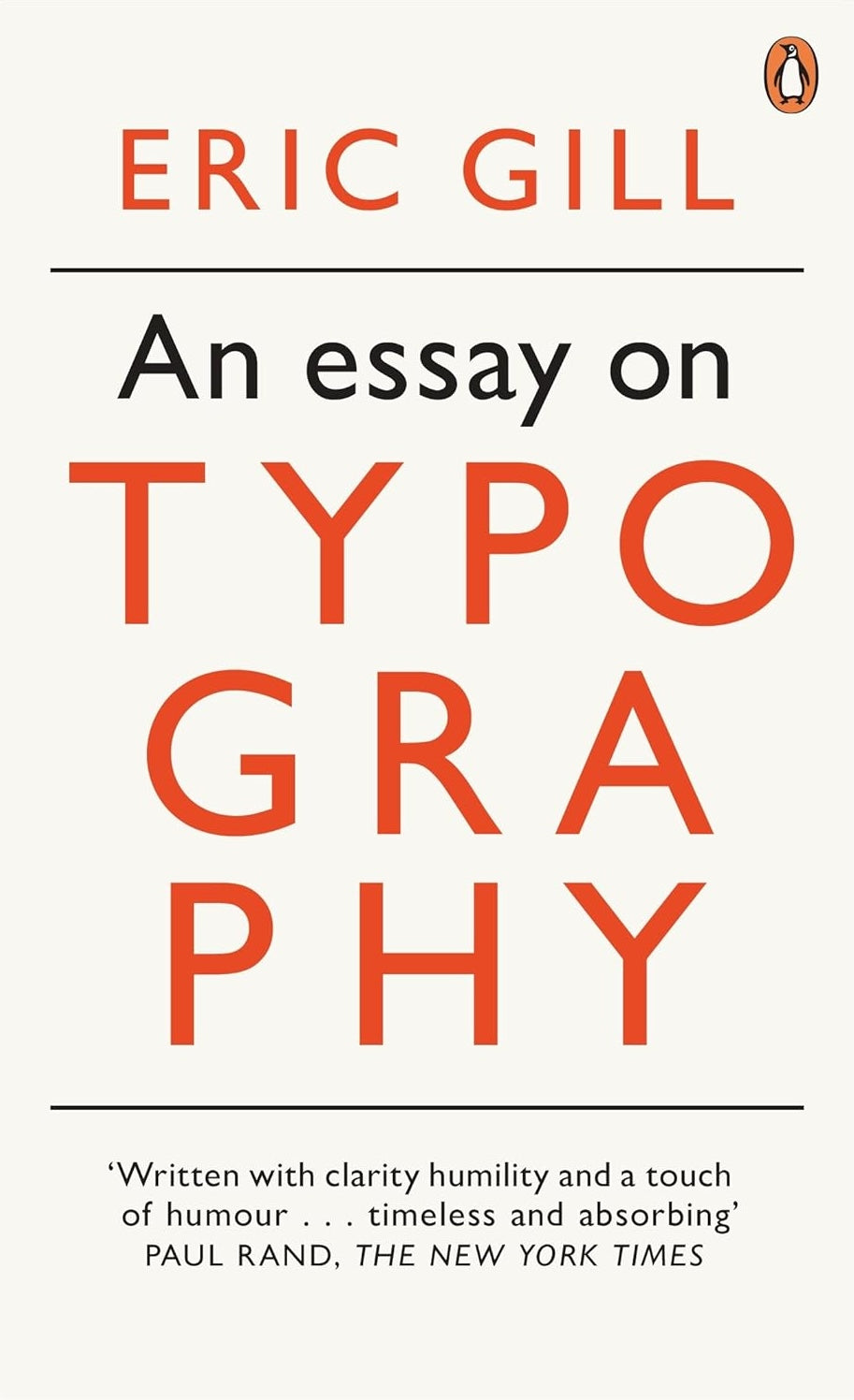 An Essay on Typography