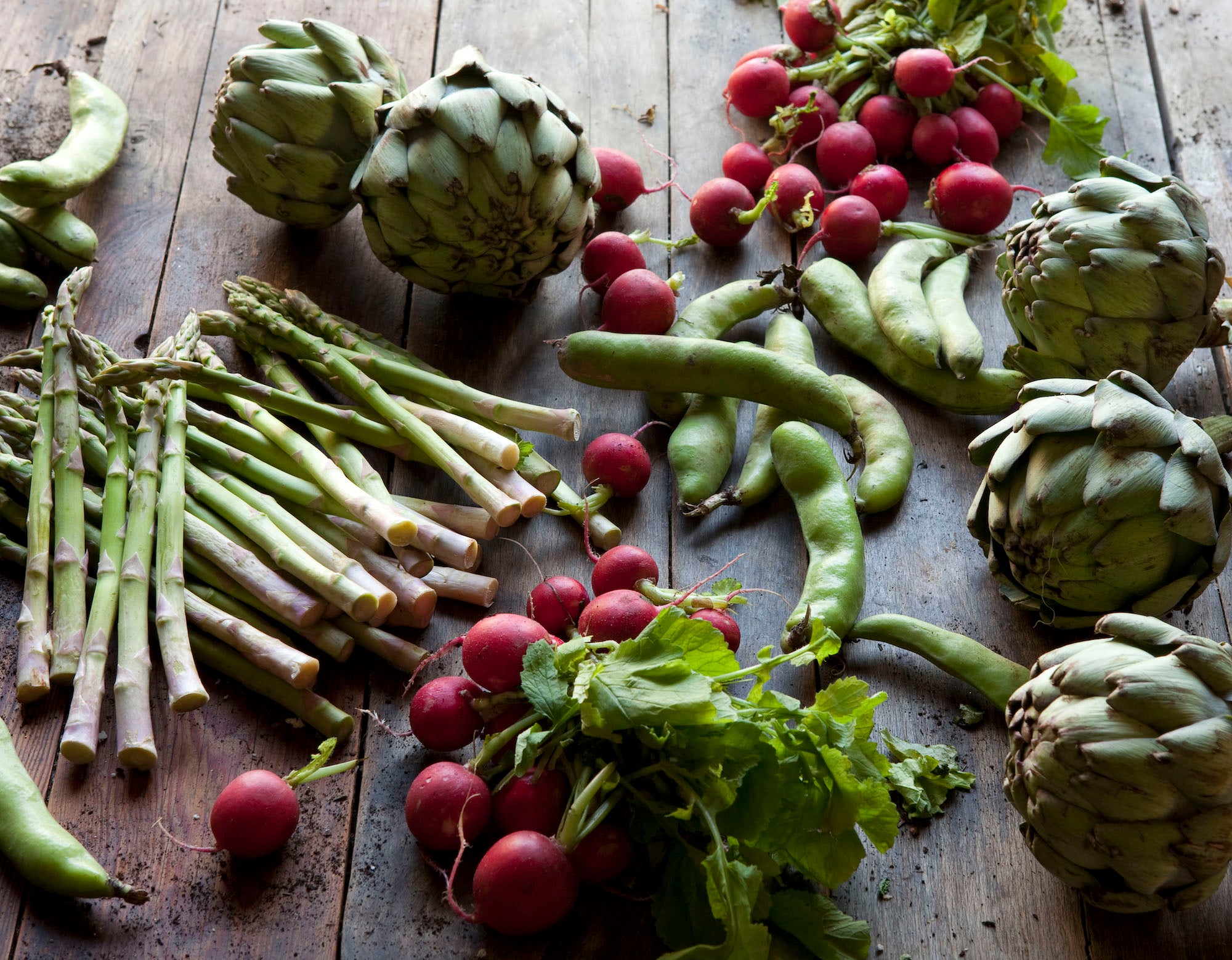 Vegetables from an Italian Garden