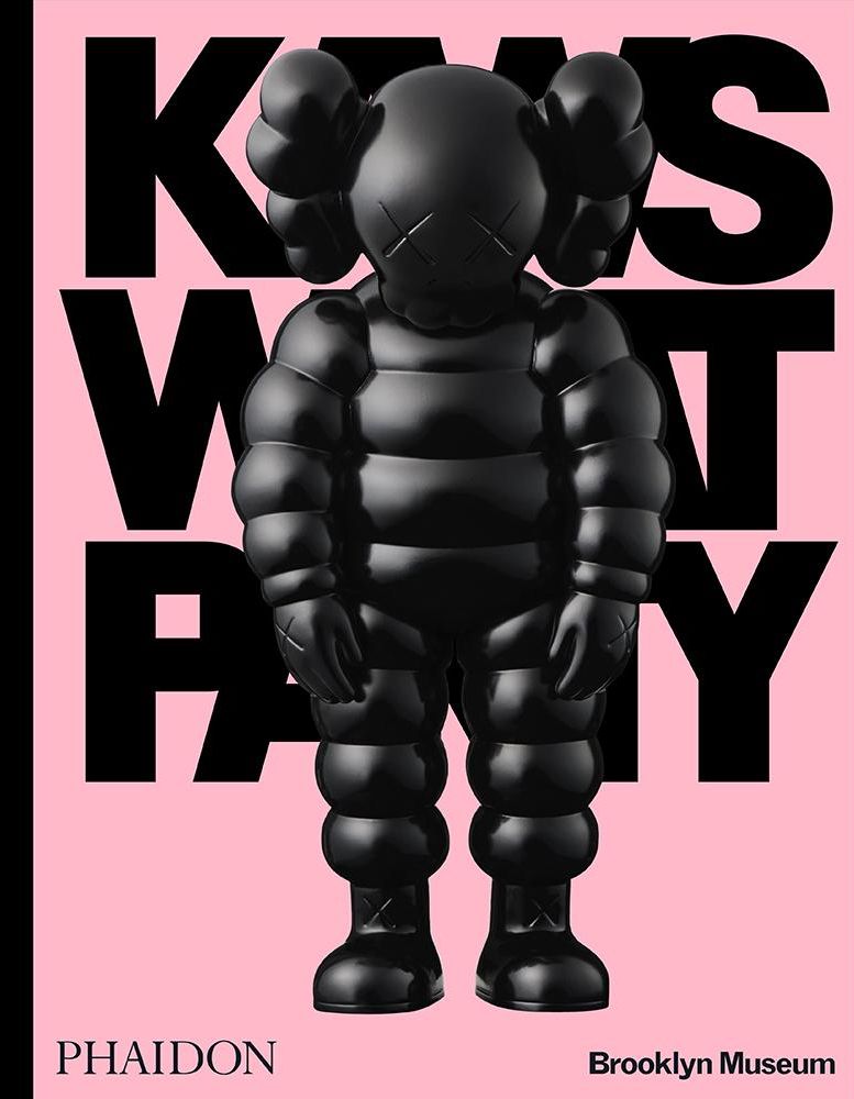 KAWS - Black on Pink