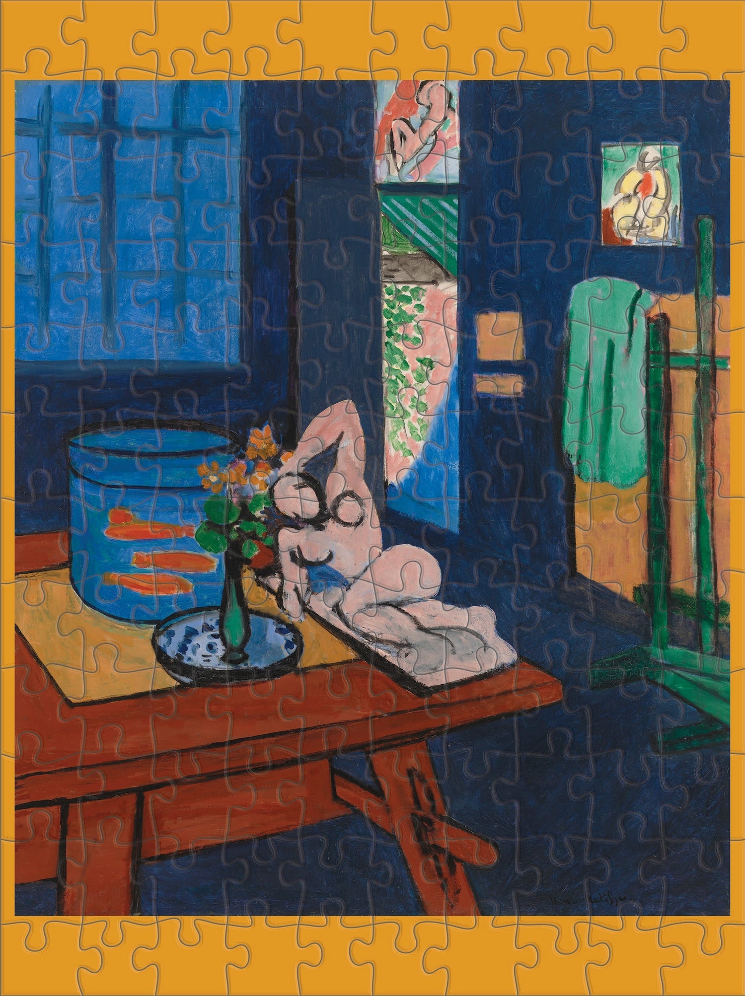 Henri Matisse 120-Piece Double-Sided Puzzle Set