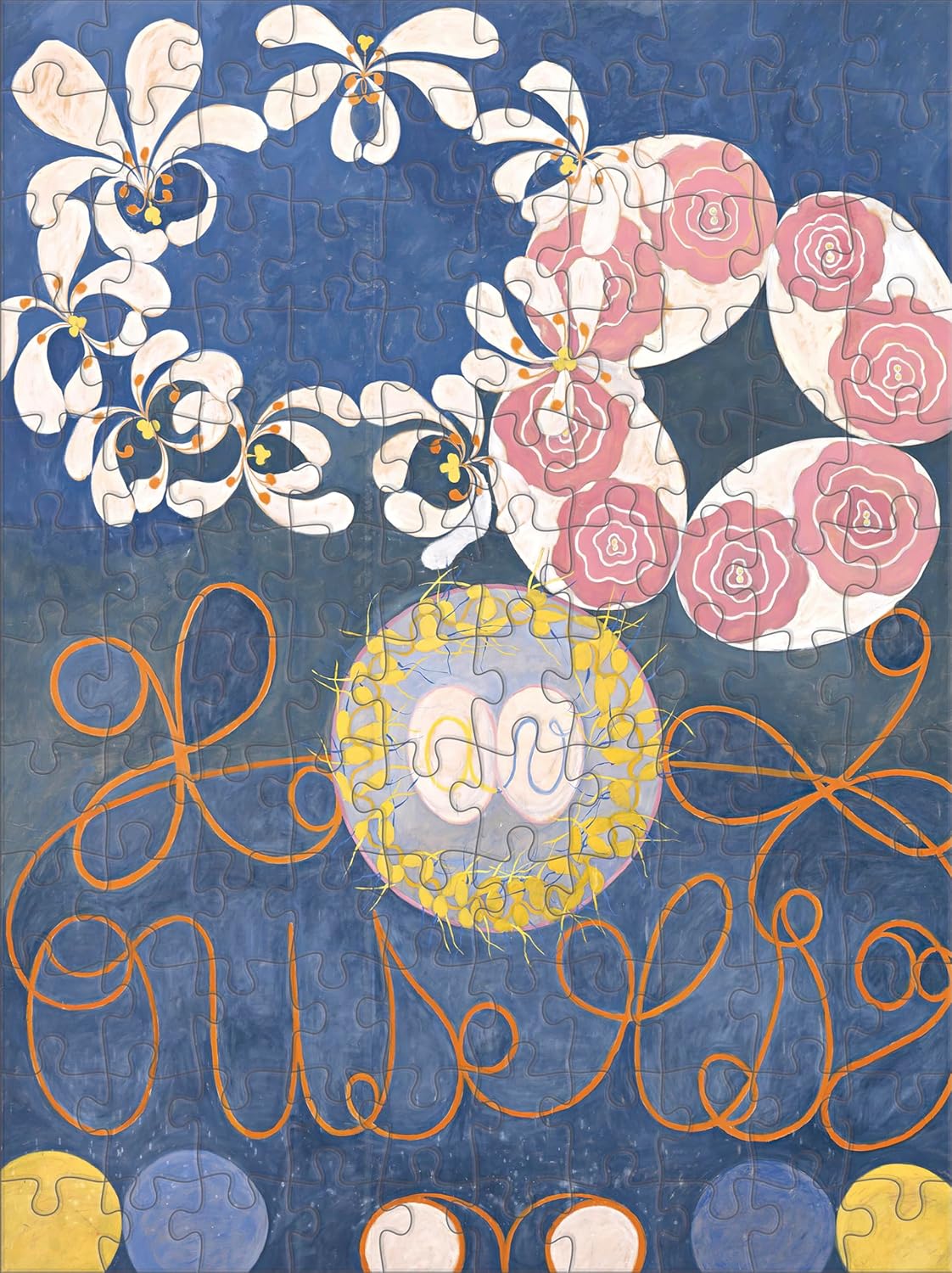 Hilma af Klint 120-Piece Double-Sided Puzzle Set