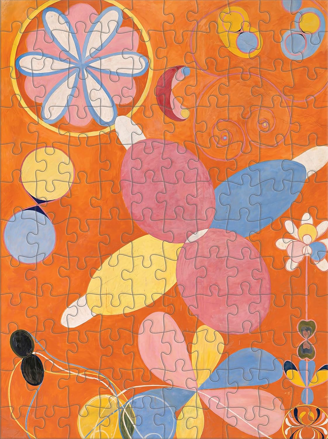 Hilma af Klint 120-Piece Double-Sided Puzzle Set