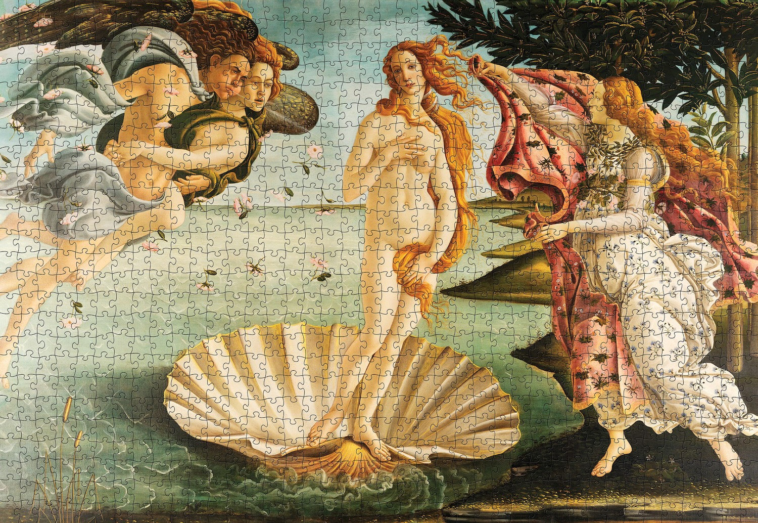Sandro Botticelli: The Birth of Venus 1000 Piece Puzzle