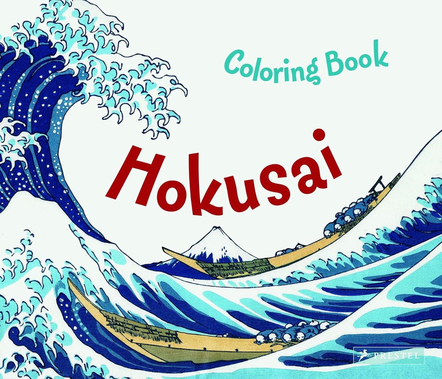 Hokusai Coloring Book