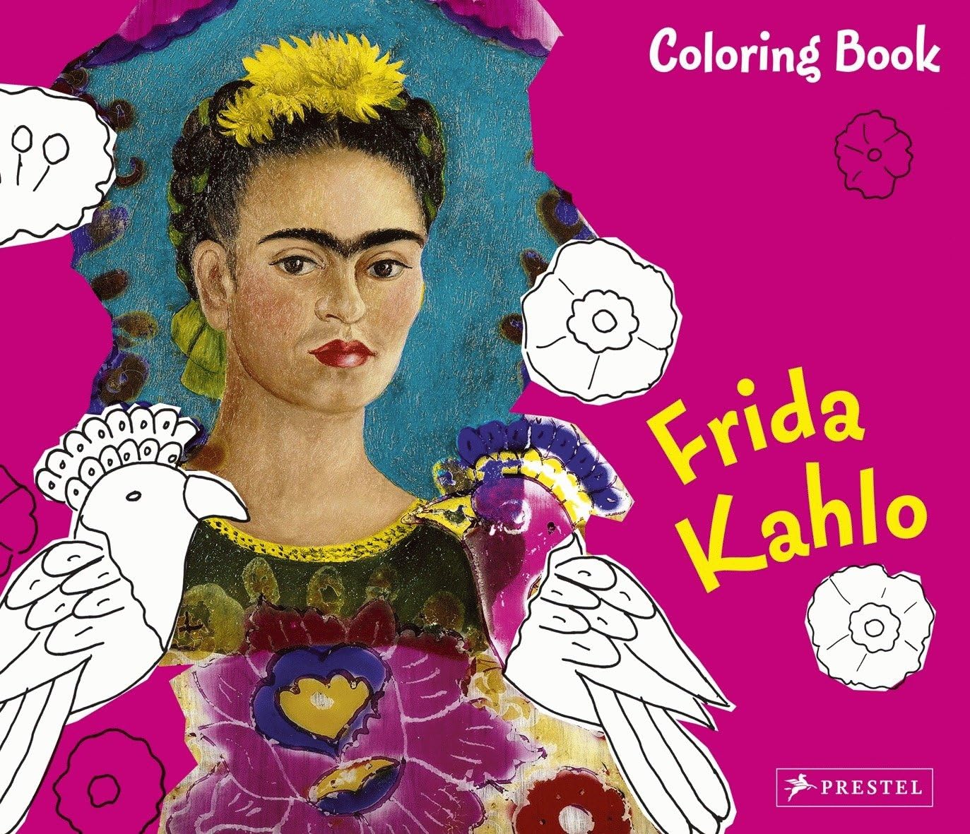 Frida Kahlo Coloring Book