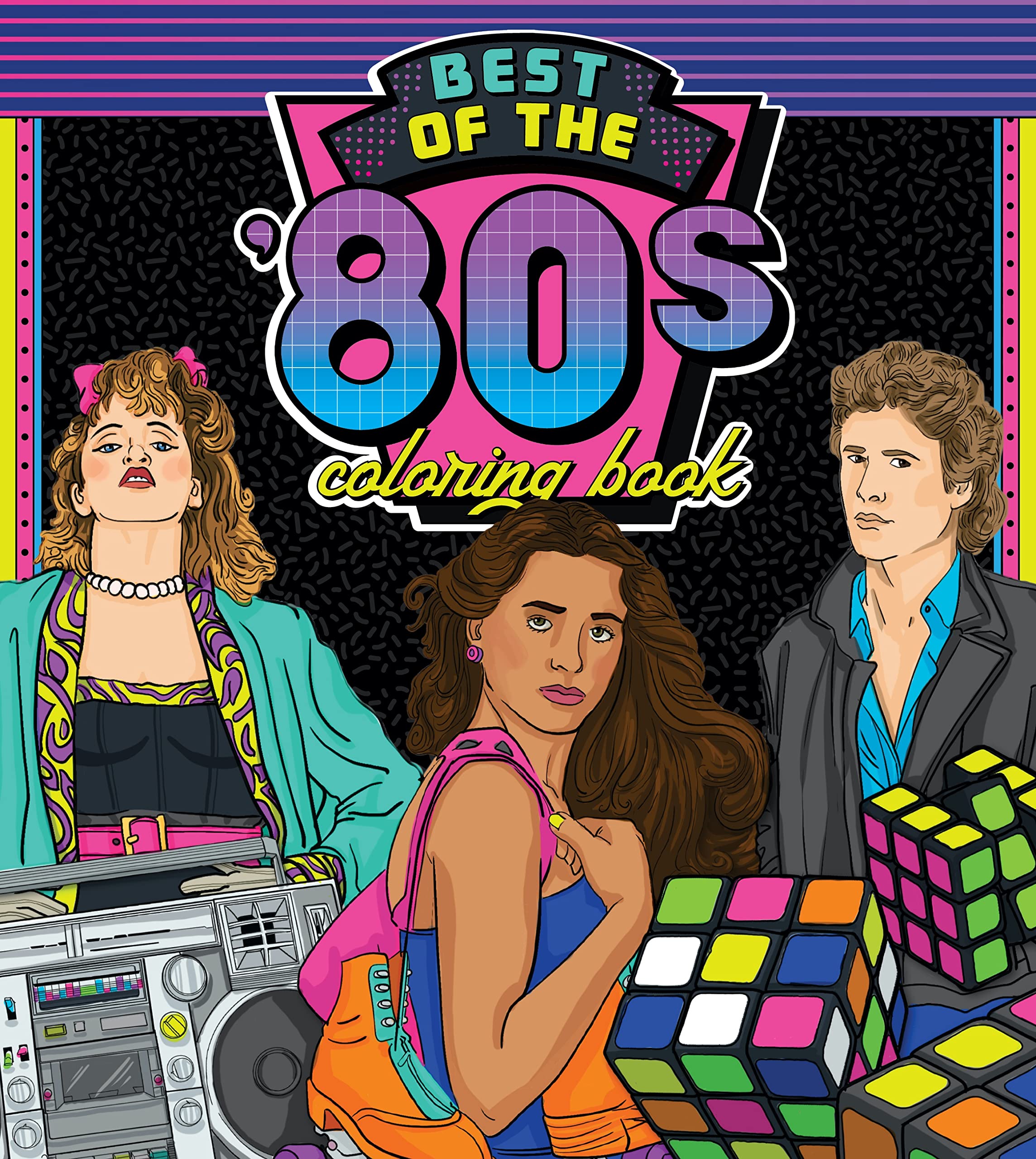 The Best of the 80's Coloring Book