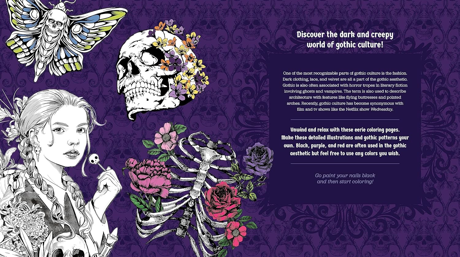 Gothic Coloring Book