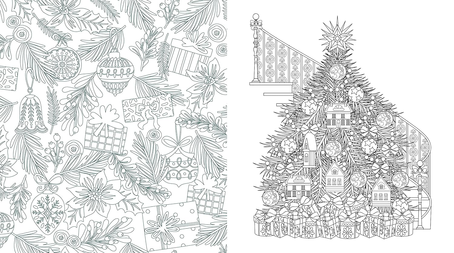 Merry Christmas Coloring Book