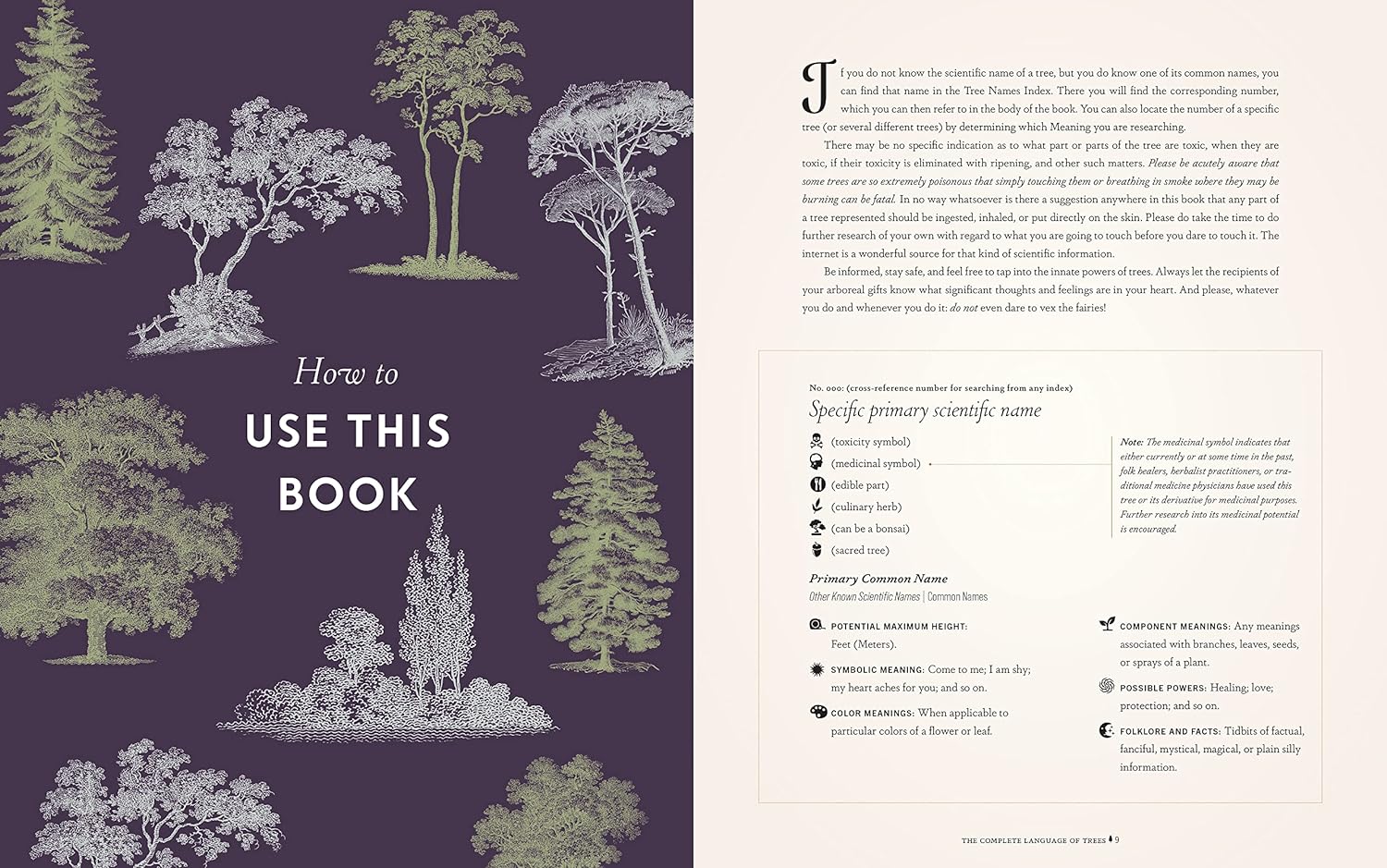 The Complete Language of Trees