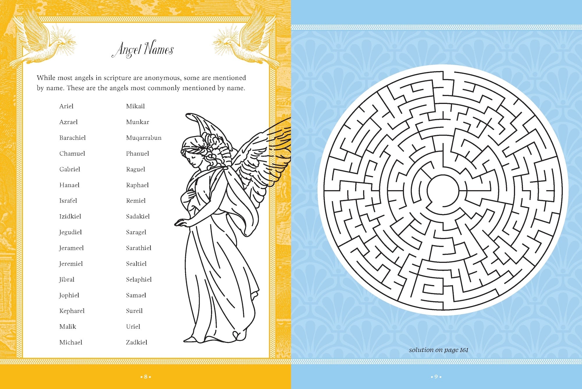 Angels, Faith & Prayers Sticker, Color & Activity Book: Over 500 Unique Stickers