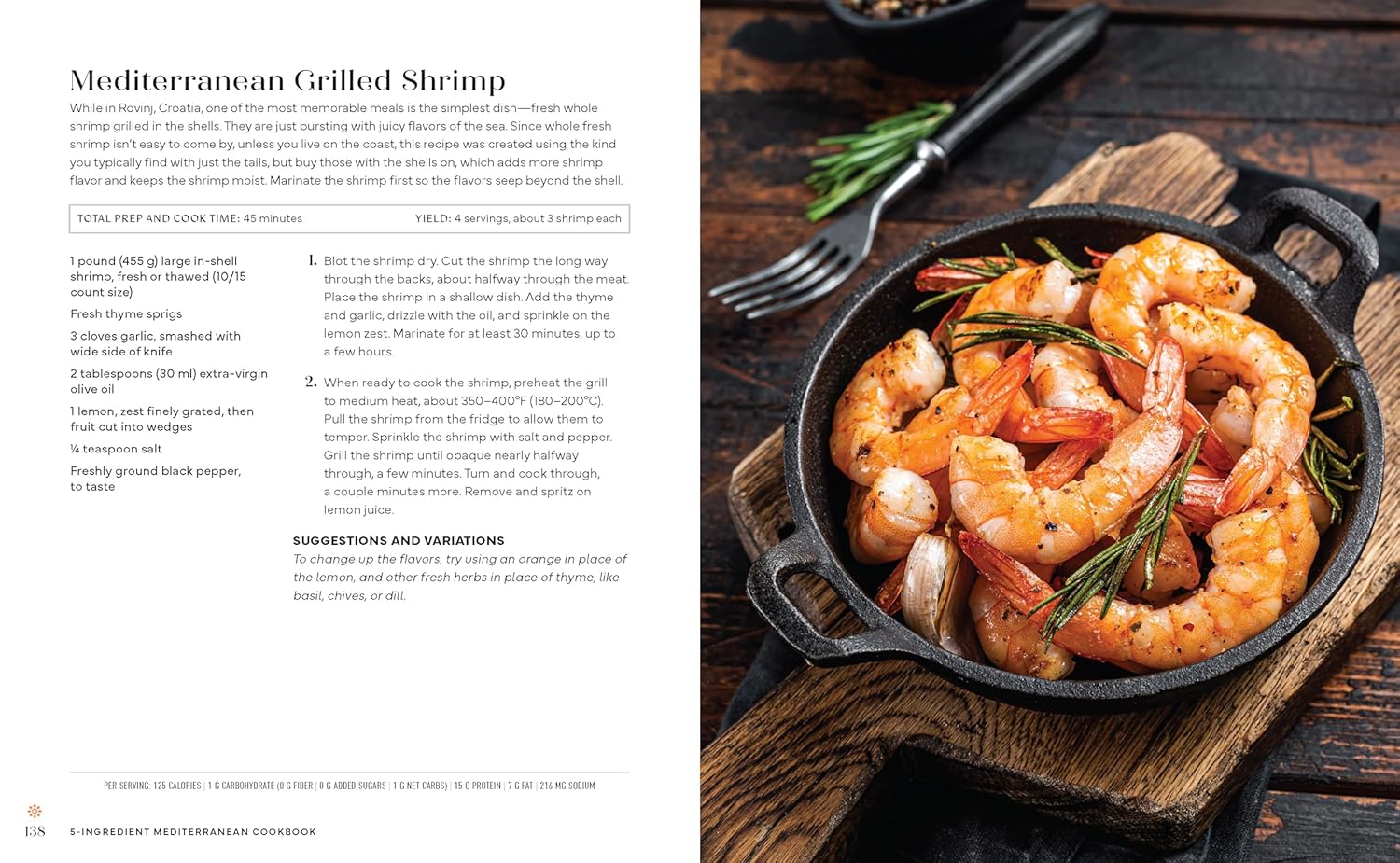 5-Ingredient Mediterranean Cookbook