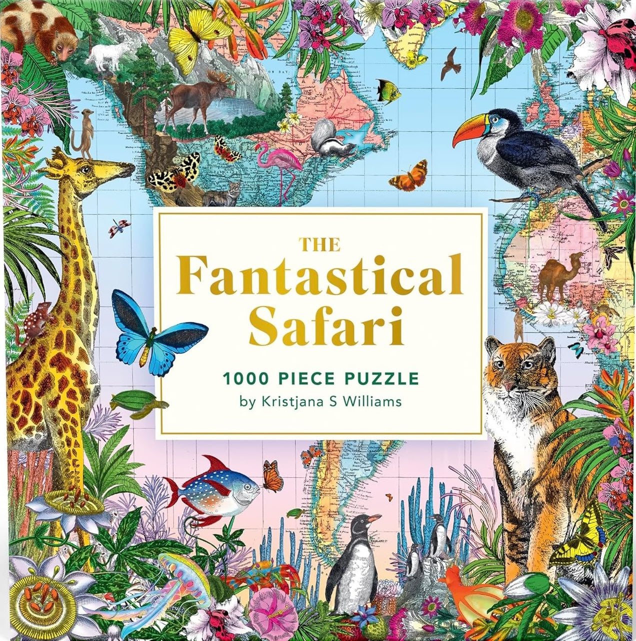 The Fantastical Safari - 1000 Piece Puzzle