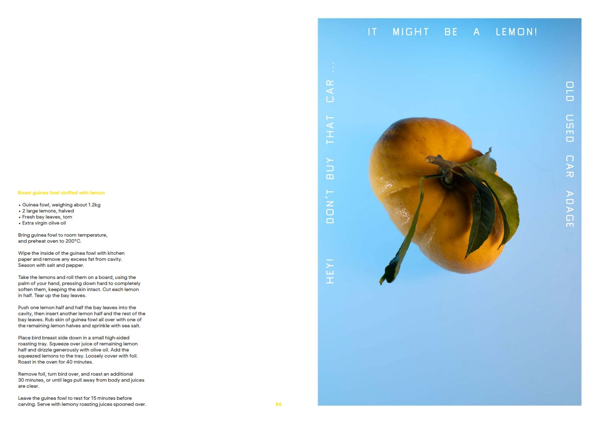 Squeeze Me - Lemons, Recipes and Art