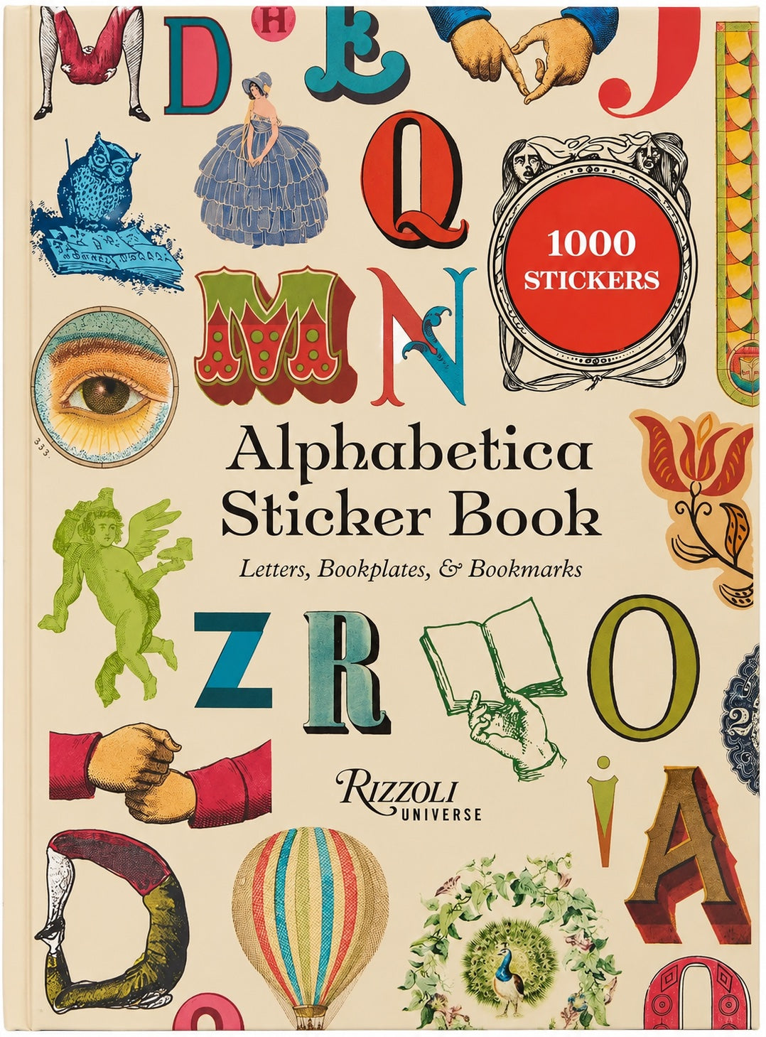 Alphabetica Sticker Book - Letters