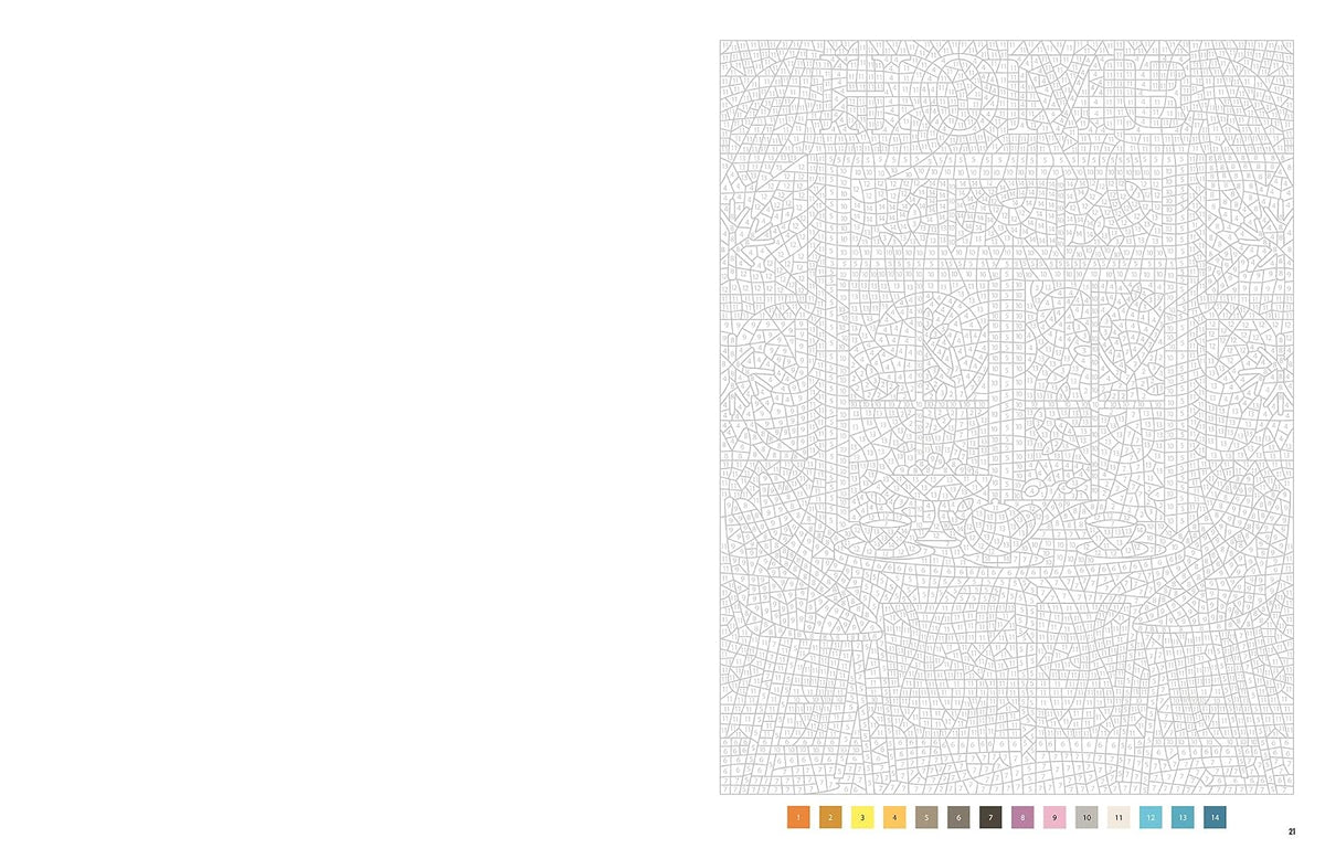 Color by Numbers - Cozy Home