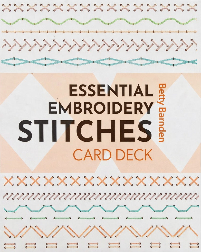 The Essential Embroidery Stitches Card Deck
