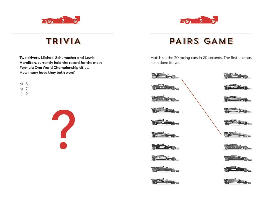 The Formula One Puzzle Book