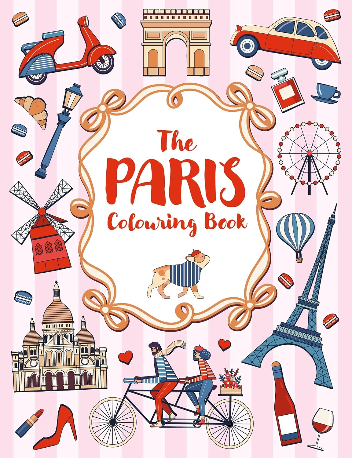 The Paris Colouring Book