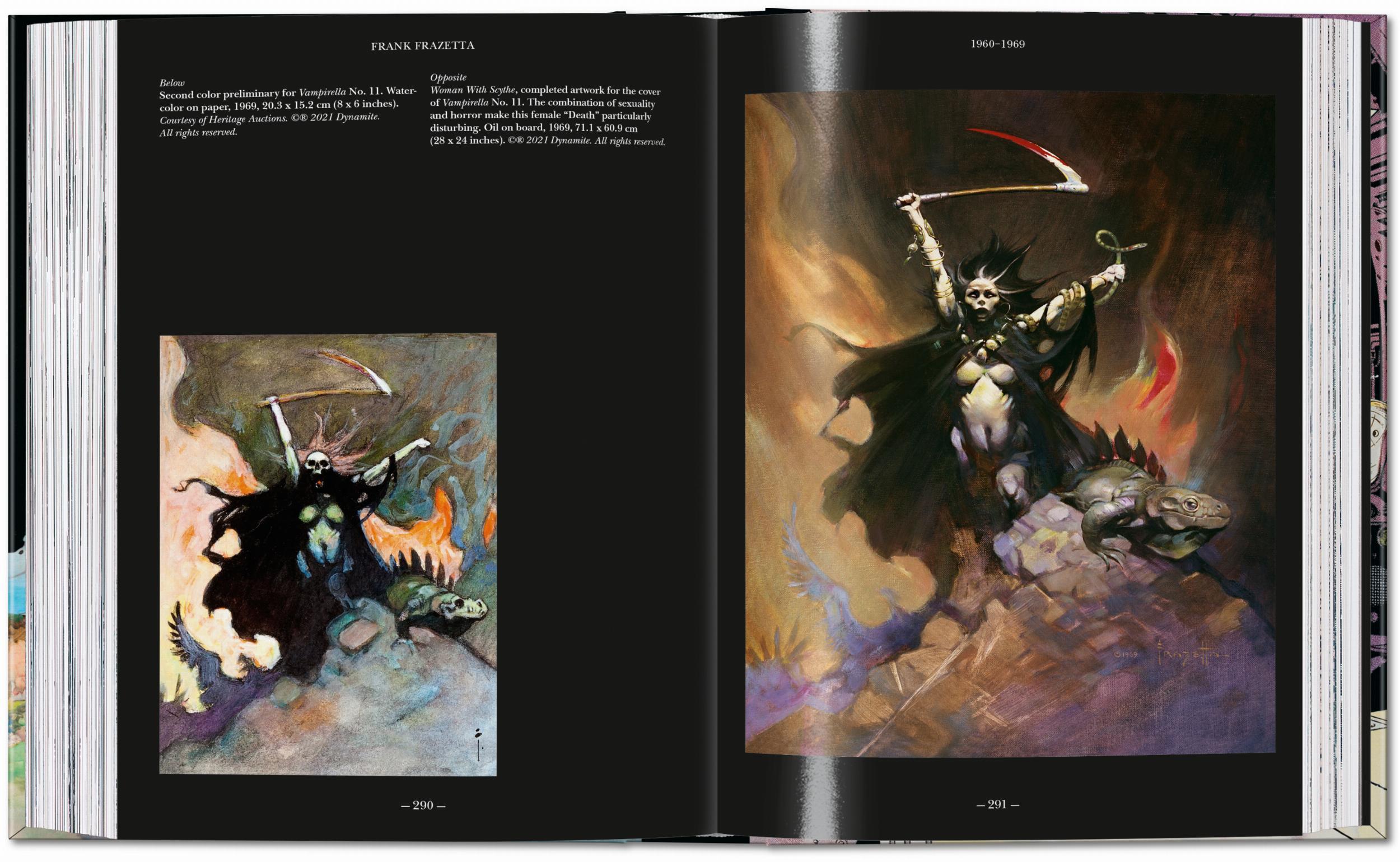 The Fantastic Worlds of Frank Frazetta. 40th Edt