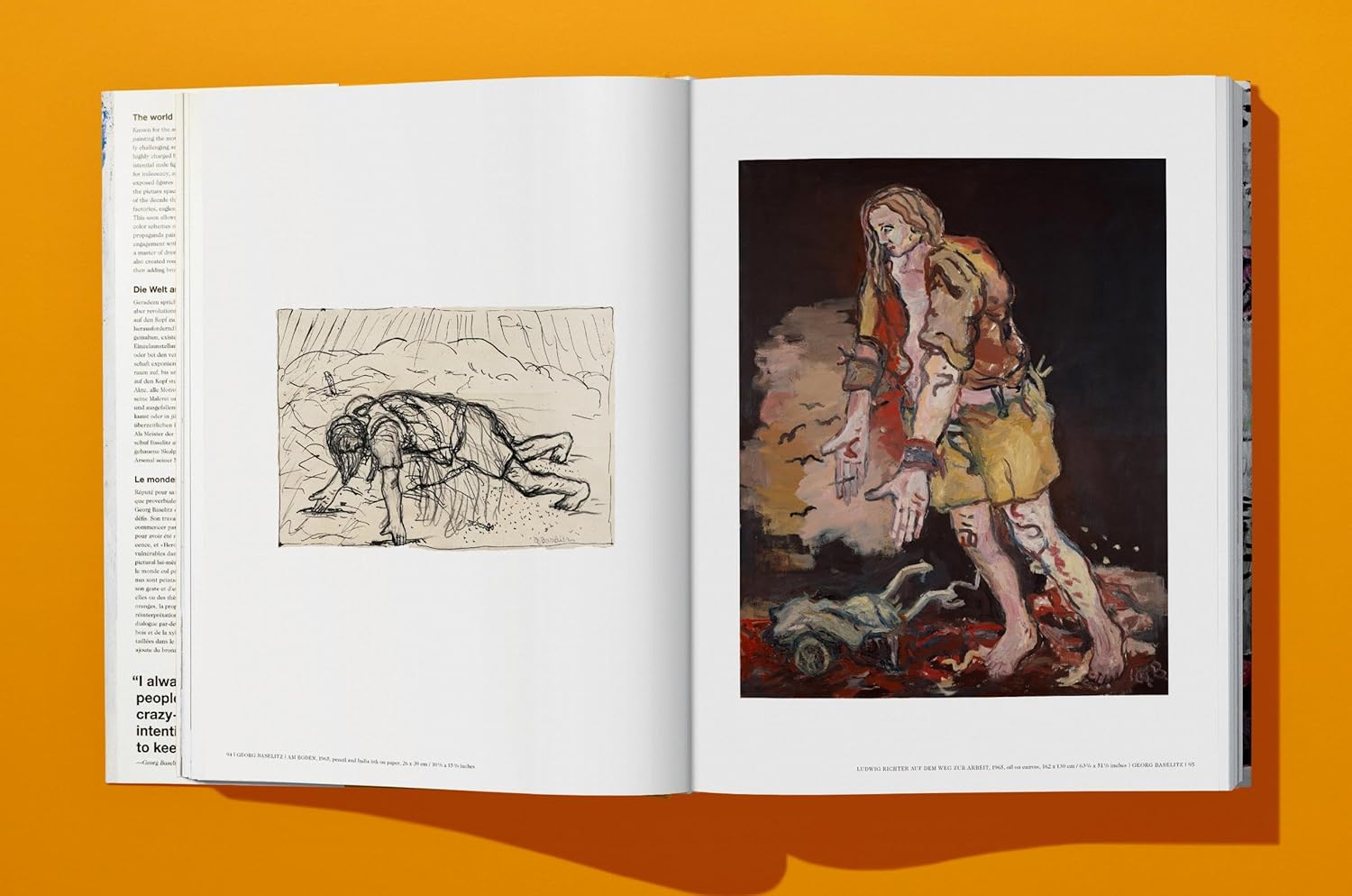 本 Baselitz アートブック