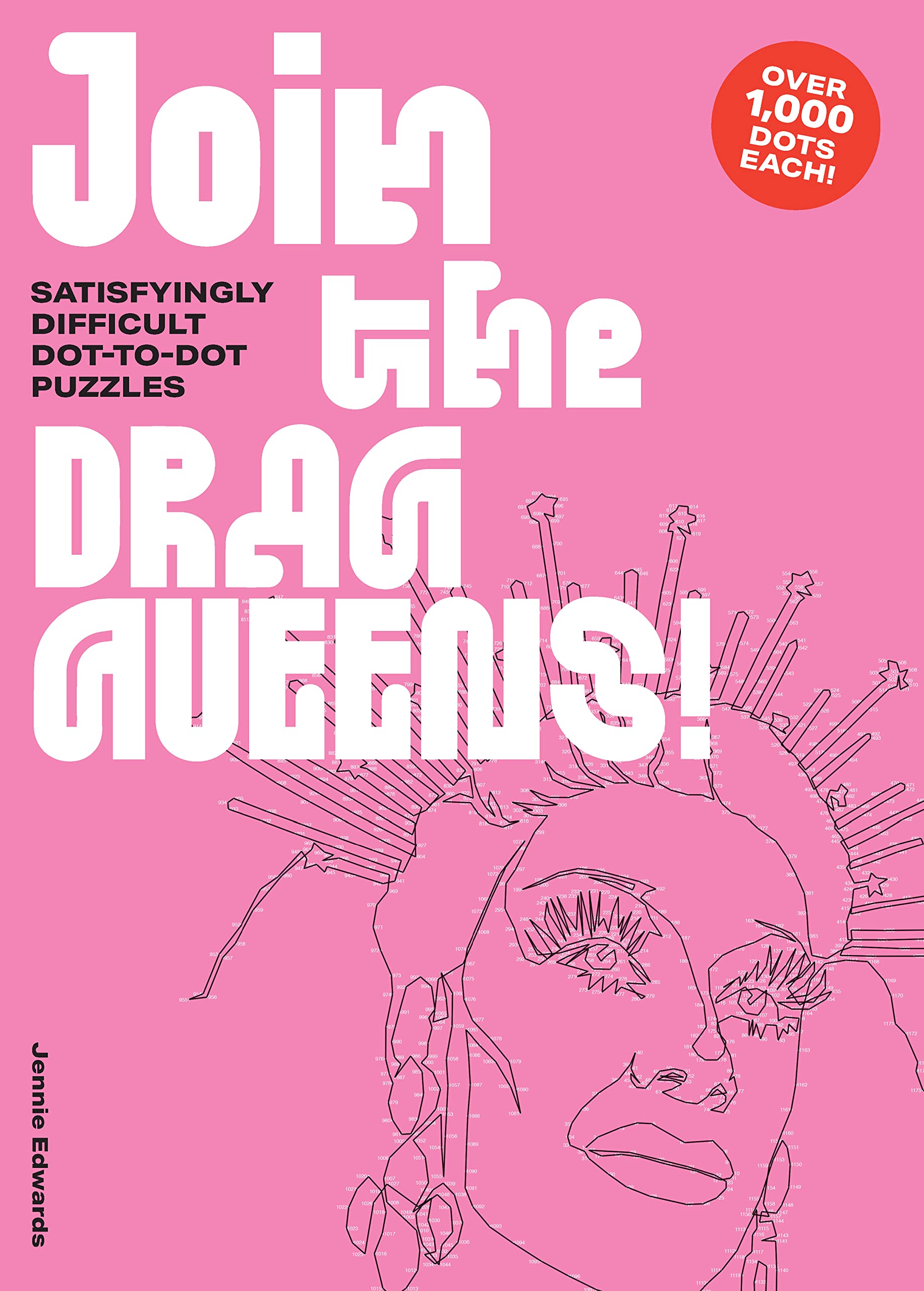 Join the Drag Queens. Dot-to-dot