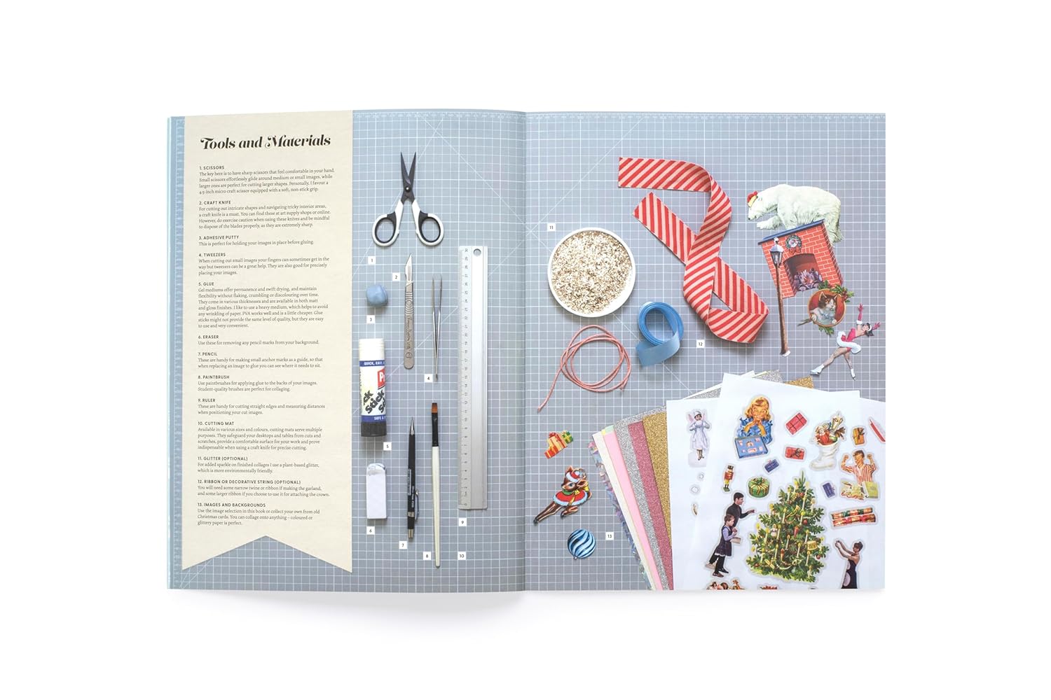 Christmas Collage Kit - Cut Up This Book