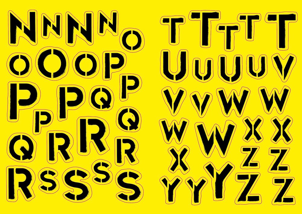 The Graffiti Alphabet Sticker Book