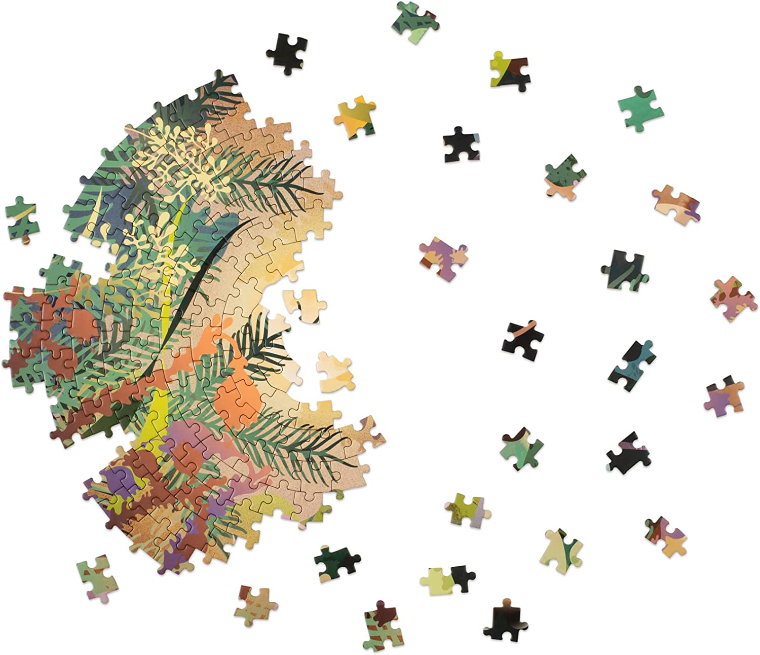Ulmer Puzzleschmiede - Puzzle Winter-Genuss - Klassisches 1000 Teile Puzzle  für die kalte Jahreszeit - Motiv aus der Weihnachtsbäckerei fürs Puzzeln