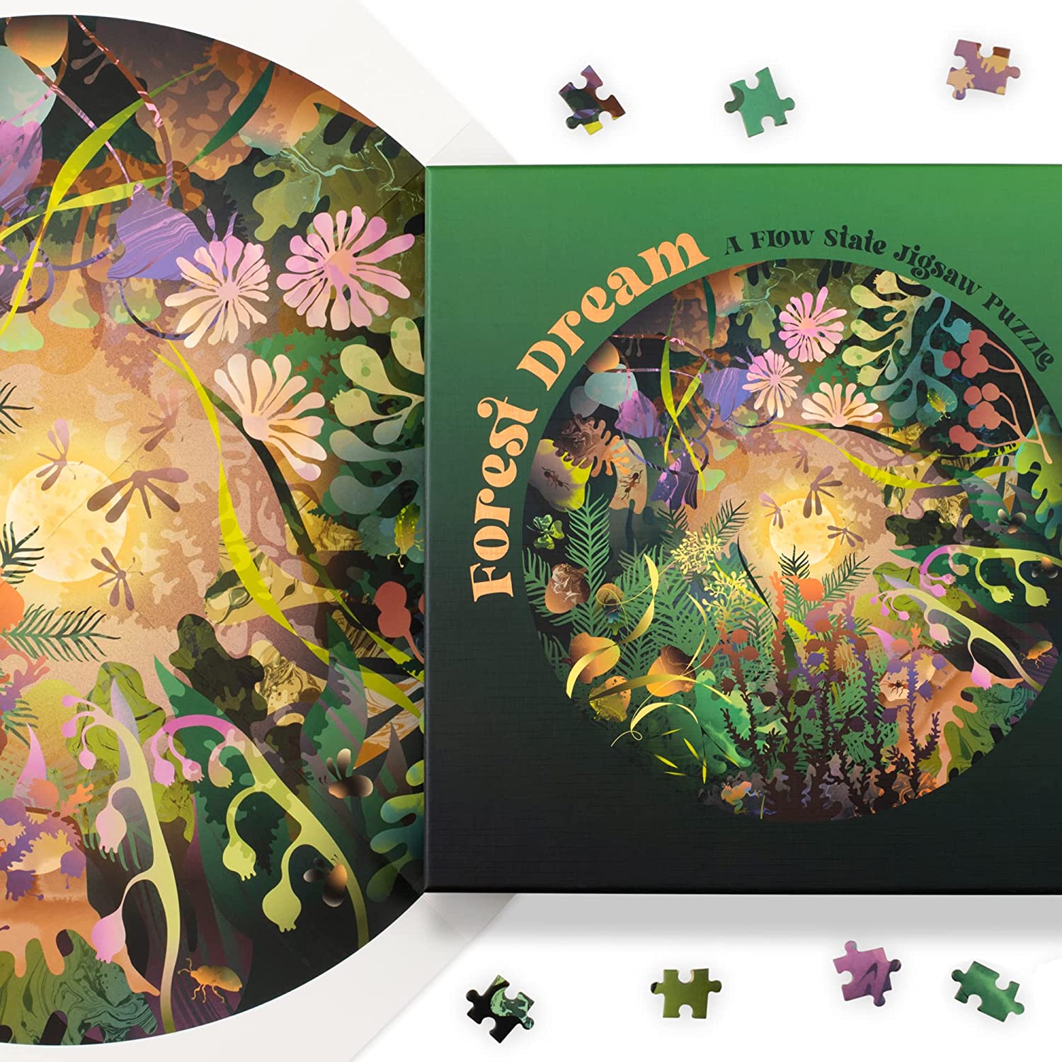 Forest Dream: A Flow Jigsaw Puzzle