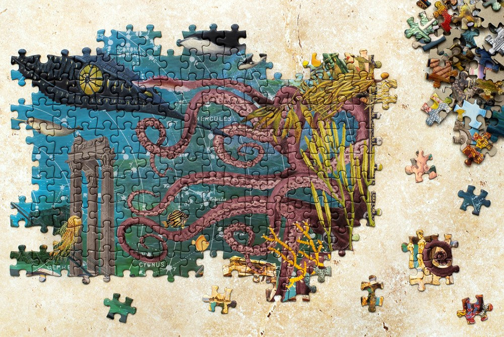 20,000 Leagues Under the Sea - 1000 pcs. Puzzle